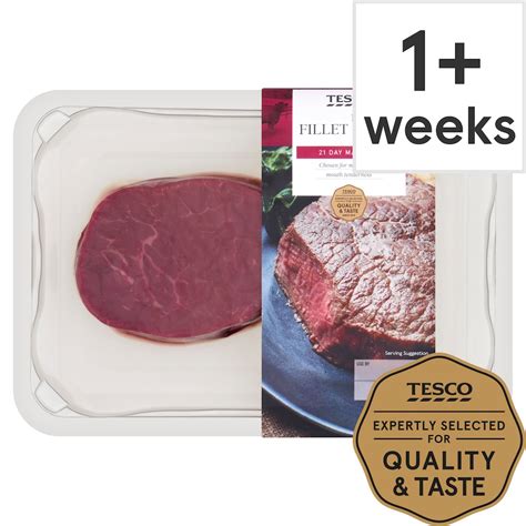 Tesco Beef Fillet Steak 170G .